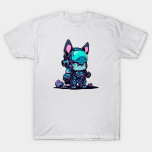 Cyborg French Bulldog T-Shirt